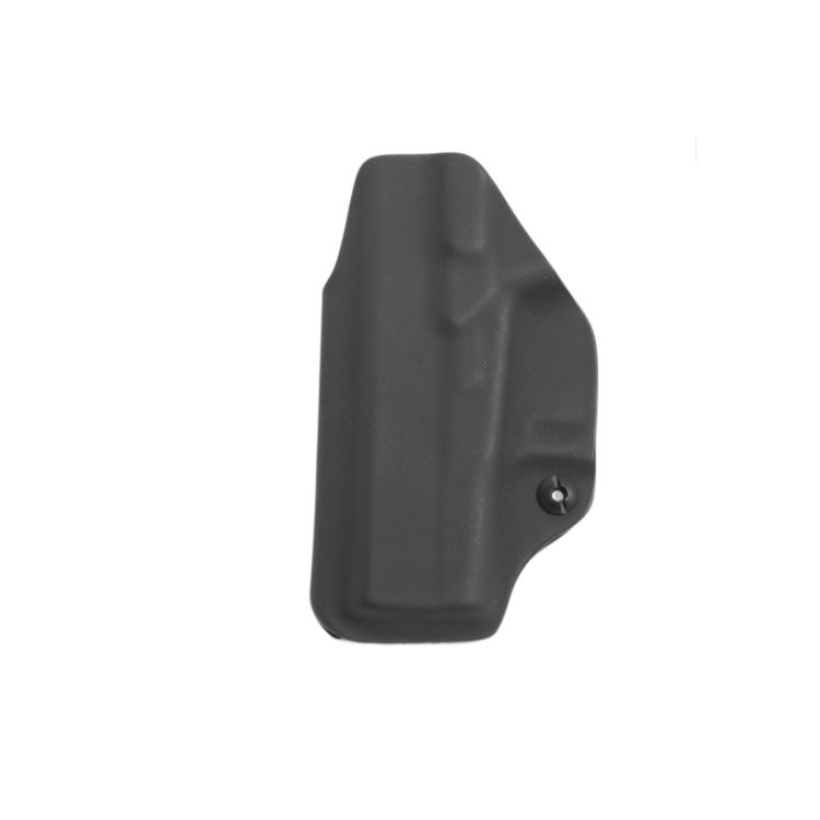 Vnitřní kydex pouzdro pro Glock 43X, pravé, poloviční sweatguard, černé, RH Holsters