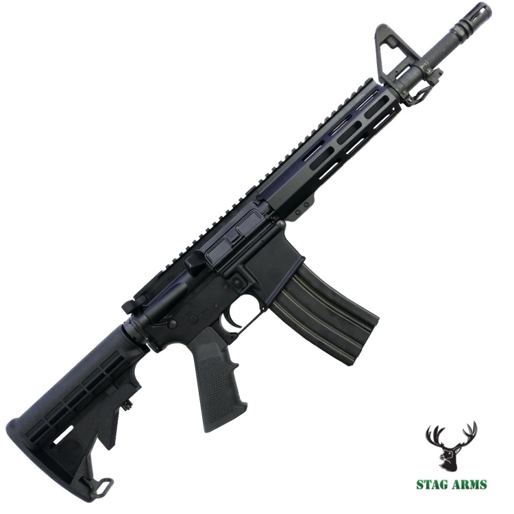 Samonabíjecí puška AR15 Stag Arms model LEO M-LOK, ráže .223 Rem, 11″ hlaveň