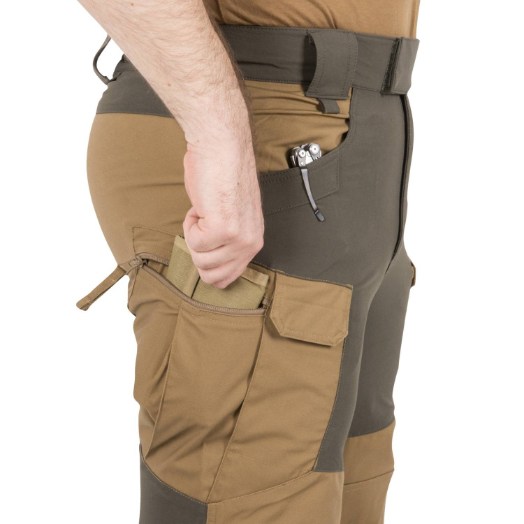 Kalhoty Hybrid Outback Pants® DuraCanvas®, Helikon