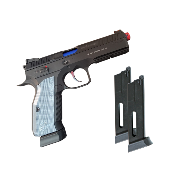 Tréninková laserová pistole, airsoft, CZ Shadow 2 IR (ASG CZ Shadow 2 CO2) Laser Ammo