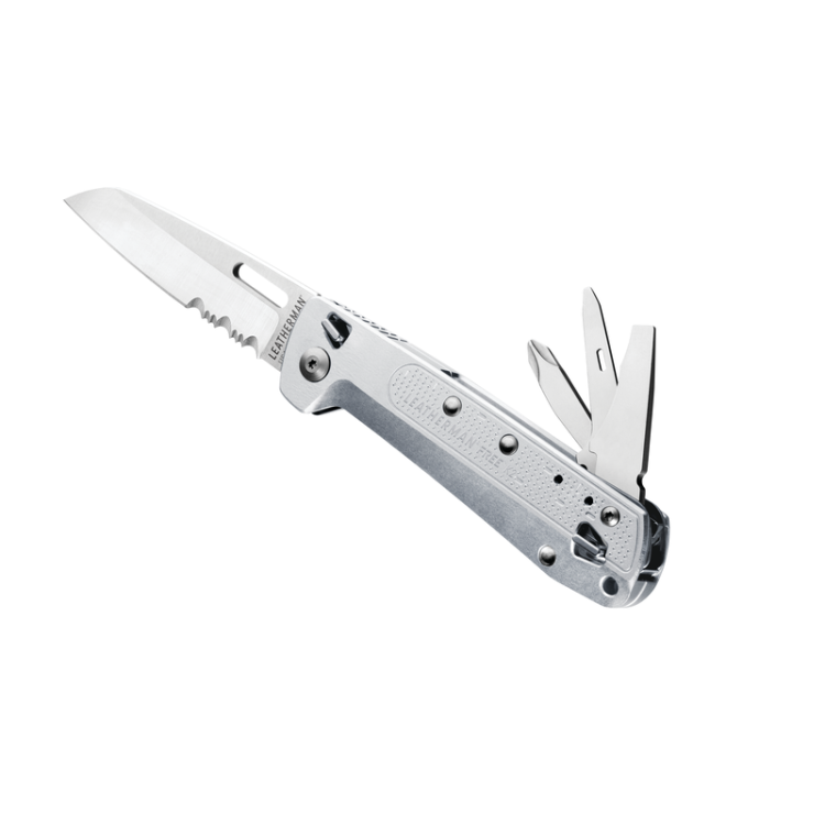 Zavírací nůž Leatherman Free K2X Silver, kombinované ostří