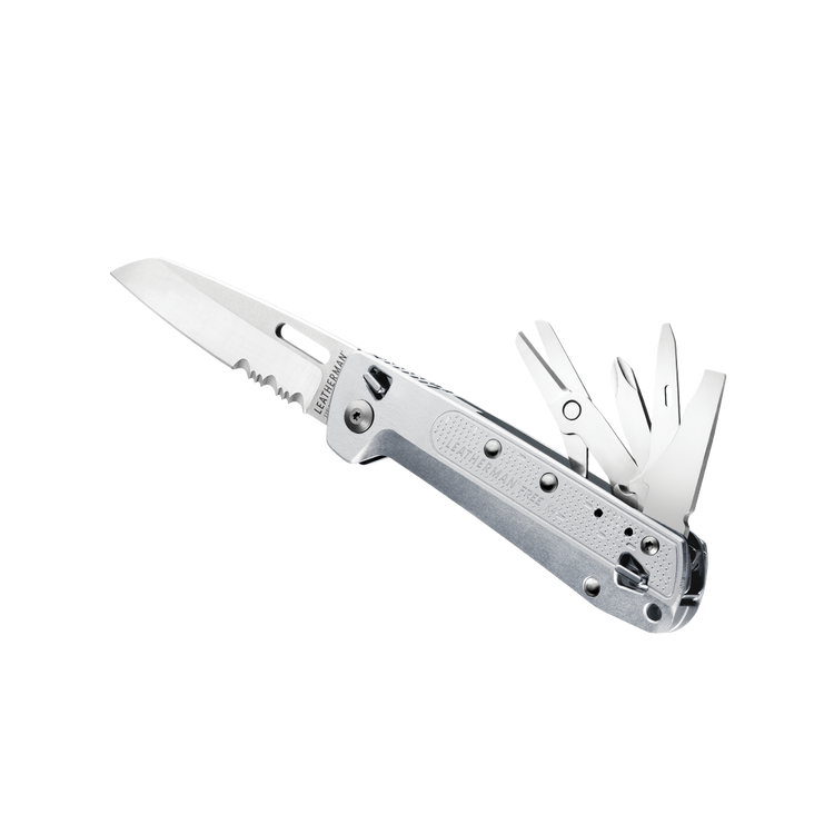 Zavírací nůž Leatherman Free K4X Silver, kombinované ostří