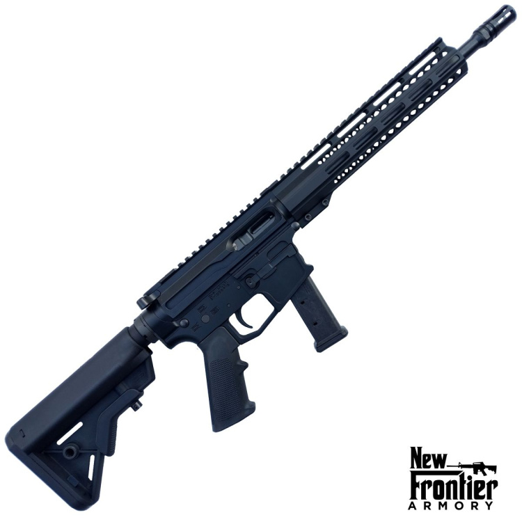 Samonabíjecí puška New Frontier Armory AR9 PC9, 9 mm Luger, 12,5″