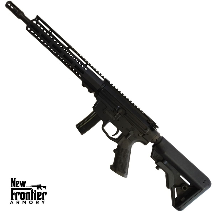 Puška samonabíjecí AR9, New Frontier Armory C5, hlaveň 12,5″, šachta MP5