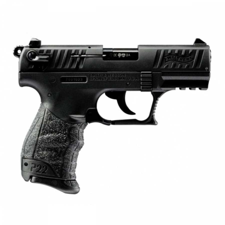 Pistole Walther P22Q, 22 LR, černá