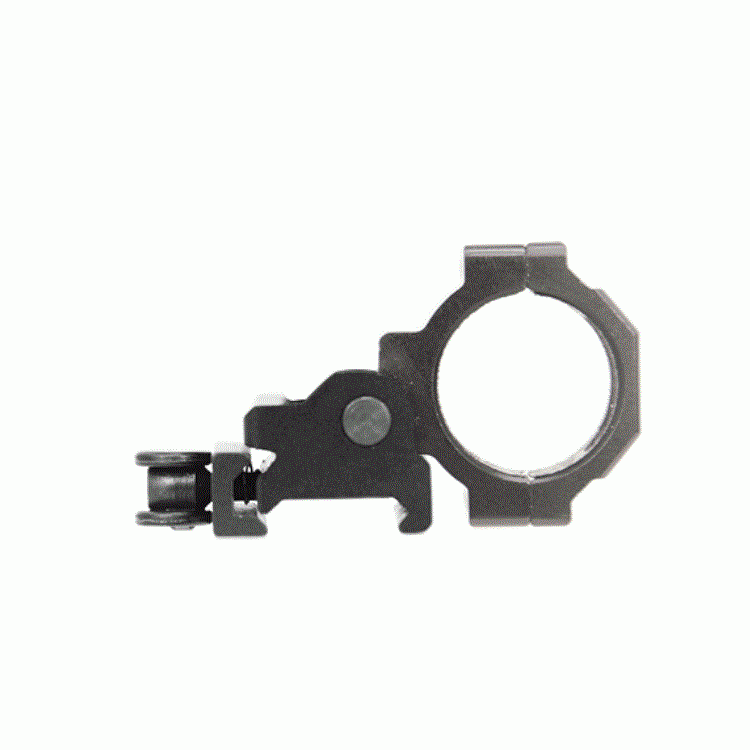 Flip-Up sklopný rychloupínací picatinny montážní kroužek, 30 mm, černý, UTG