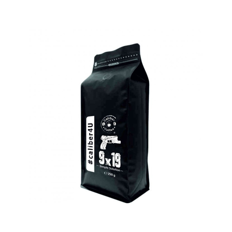 Pražená zrnková káva Caliber Coffee®, 9 mm