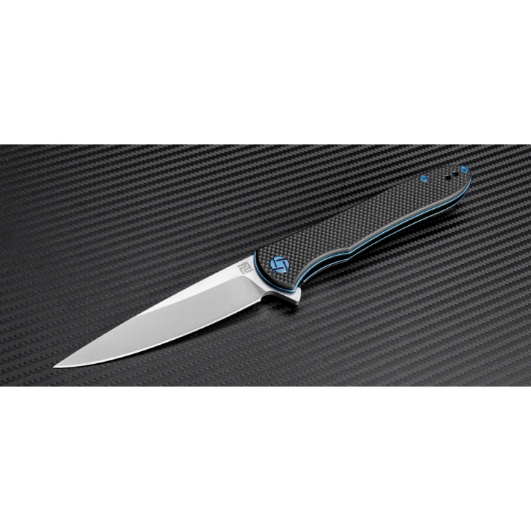 Zavírací nůž Shark Linerlock CF D2, Artisan