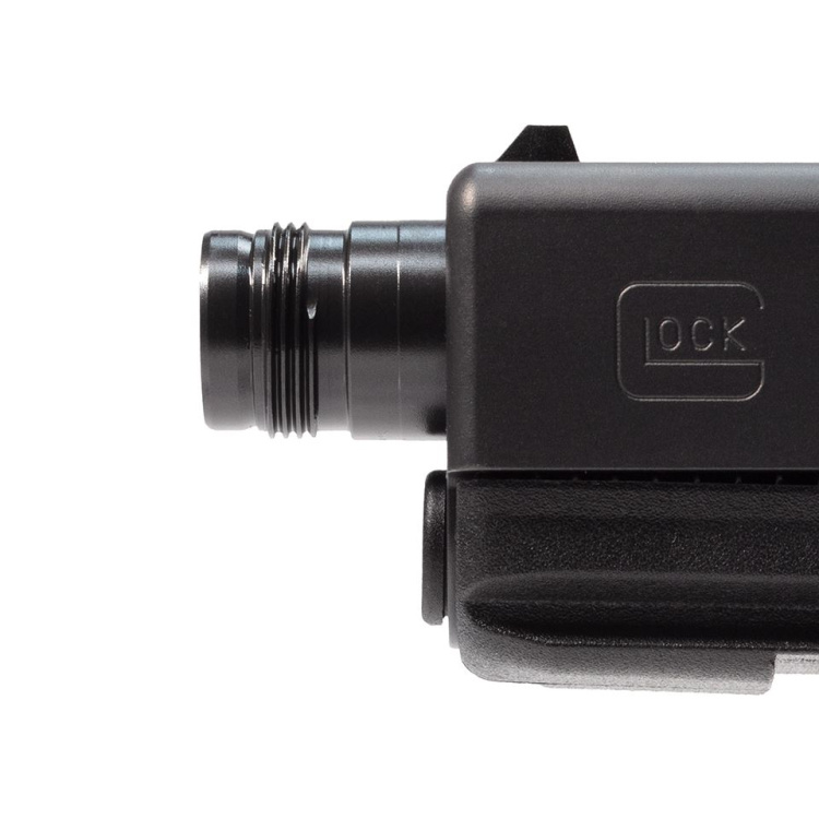 Kovová krytka závitu hlavně Glock pro závit M16x1, levý