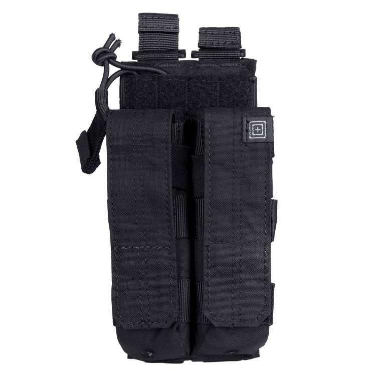 Dvojitá sumka na zásobníky pro MP5 Bungee, černá, 5.11