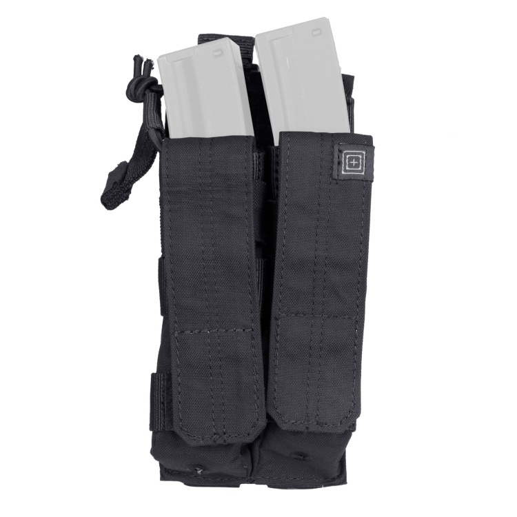 Dvojitá sumka na zásobníky pro MP5 Bungee, černá, 5.11