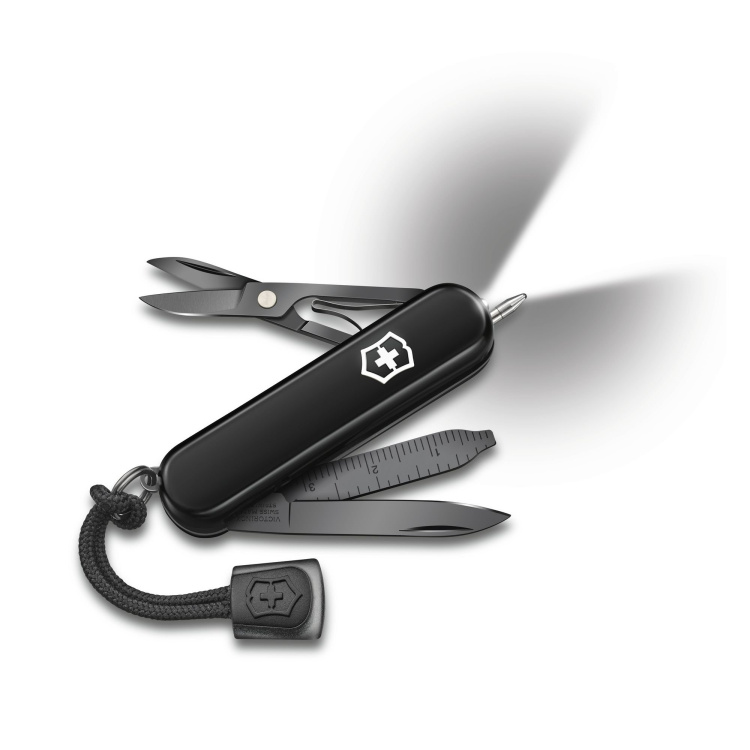 Švýcarský nůž Signature Lite Onyx, černý, Victorinox