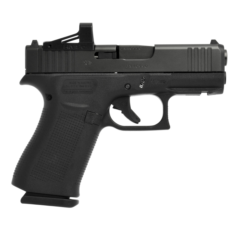 Pistole Glock 43X MOS, 9 mm Luger, kolimátor RMSc Shield Optic