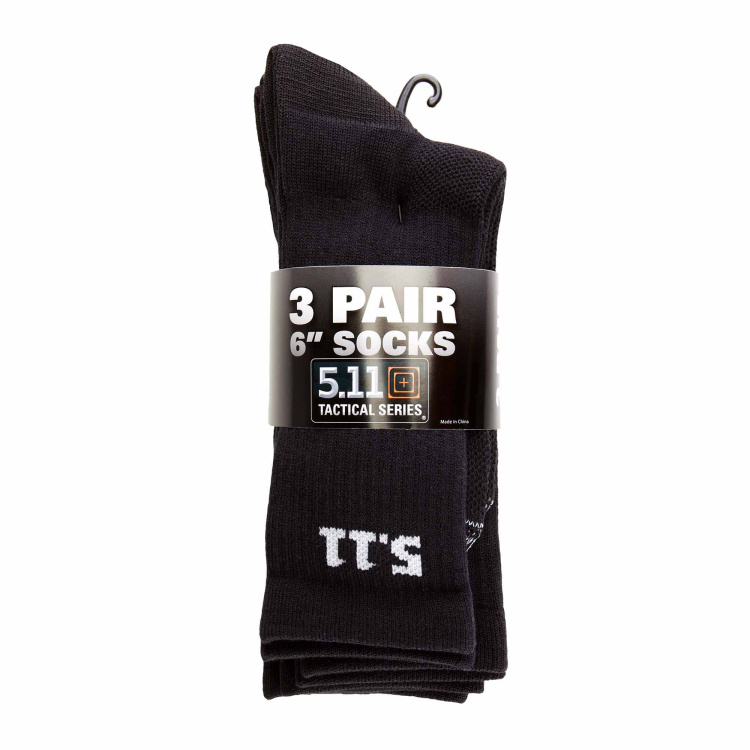 Vysoké ponožky, 6″, 3 páry, 5.11