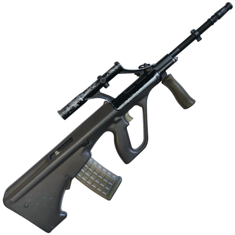 Samonabíjecí puška Steyr AUG, 223 Rem., 20″, použitá