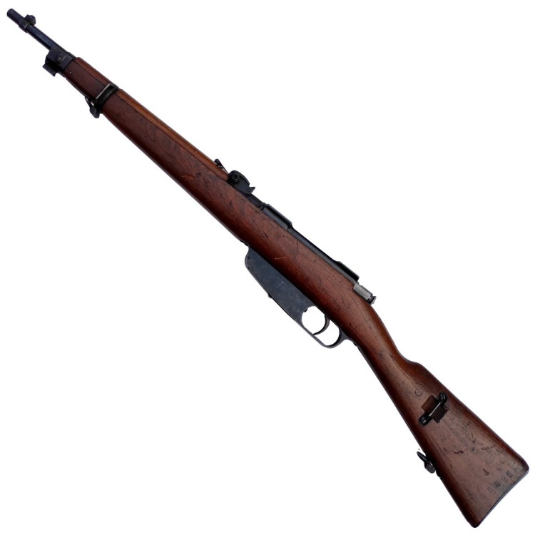 Puška opakovací Carcano Mod. 91/28 TS, 6,5 x 52 Carc., použitá