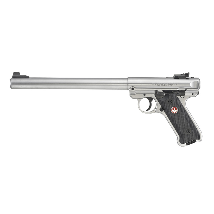 Pistole Ruger Mark IV Target Stainless, 22 LR, 10"