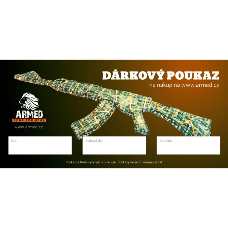 Elektronický dárkový poukaz v hodnotě 15 000 Kč