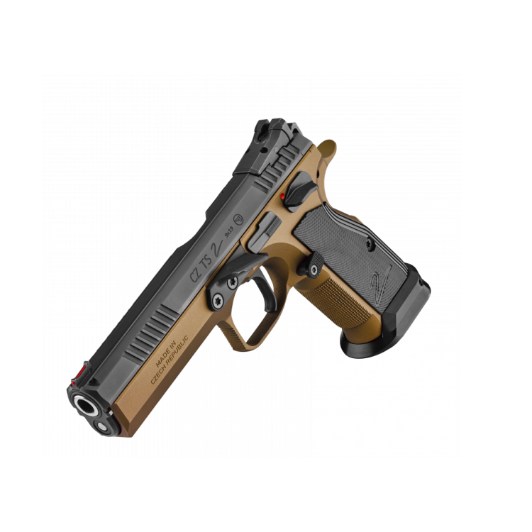 Pistole CZUB CZ TS 2 Deep Bronze, 9 mm Luger