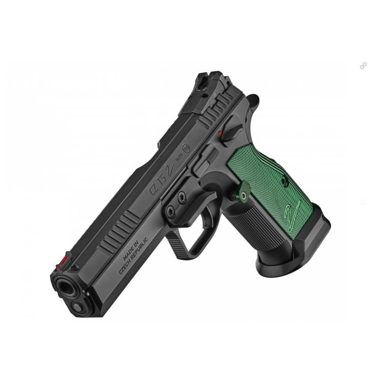 Pistole CZUB CZ TS 2 Racing Green, 9 mm Luger