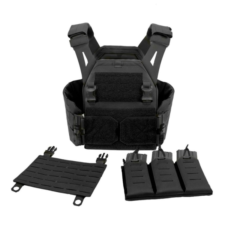 Nízkoprofilový nosič plátů Laser Cut V1 MK1, Warrior, 3x 5,56 sumka, Warrior
