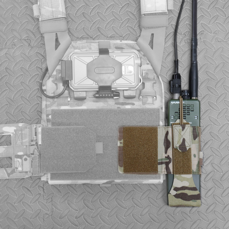Sumka Laser Cut Wing VELCRO na vysílačku MBITR/Harris, Warrior