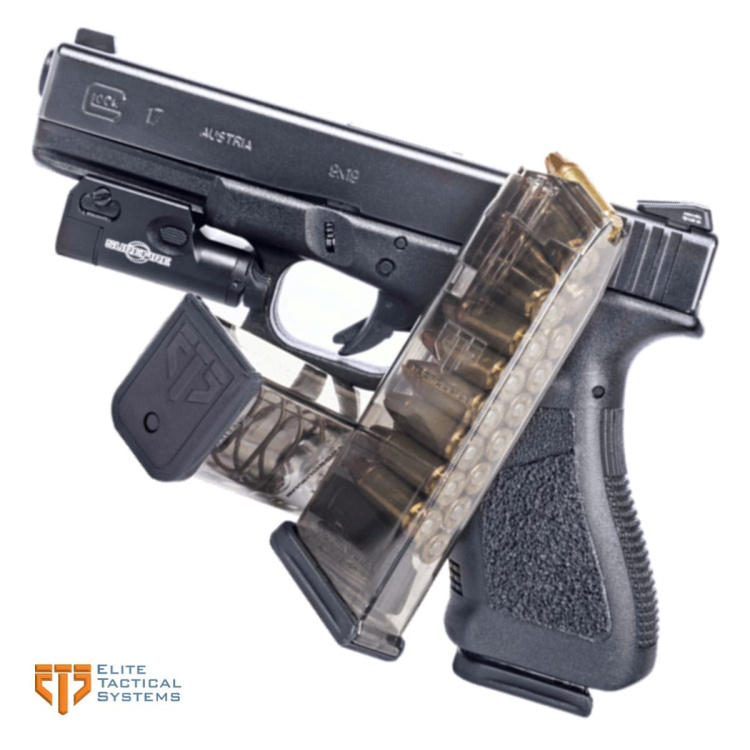 Zásobník pro Glock v ráži 9 mm Luger, ETS