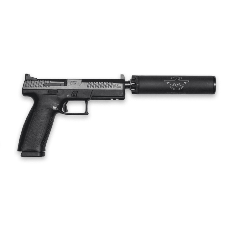 Tlumič PSR9 Standard, pro pistole ráže do 9 mm Luger, G.I.S.