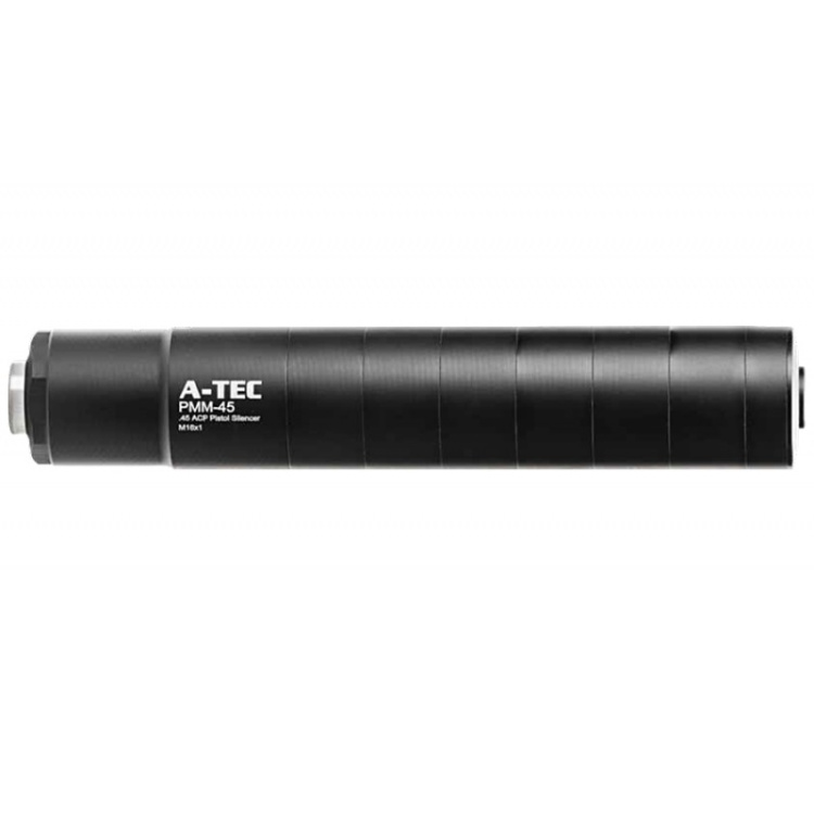 Modulový tlumič PMM-45, impulzní pro pistole, ráže .45 ACP, A-TEC