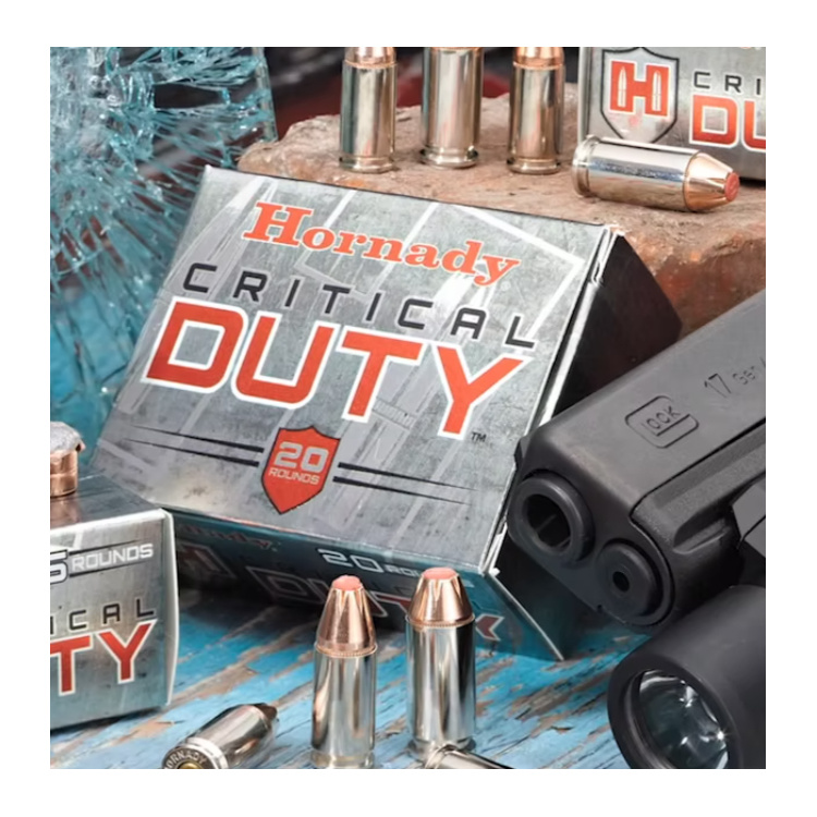Pistolové náboje 40 S&amp;W Critical Duty FlexLock, 175 gr, 50 ks, Hornady
