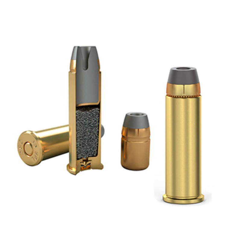 Revolverové náboje 38 Special SJHP, 158 gr, 50 ks, Magtech