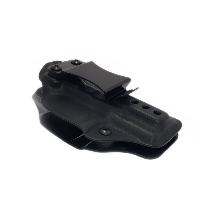 Vnitřní kydex pouzdro pro Walther PPQ SC, pravé, 1/2 sweatguard, černé, flushclip 40 mm, RH Holsters