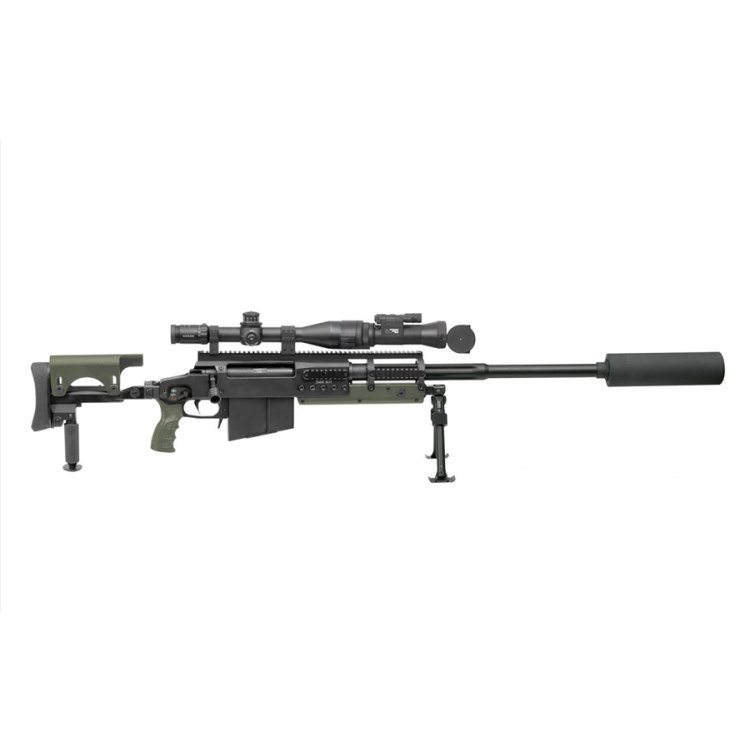 Tlumič hluku DUAL-Fifty, ráže .50 BMG, Ase Utra