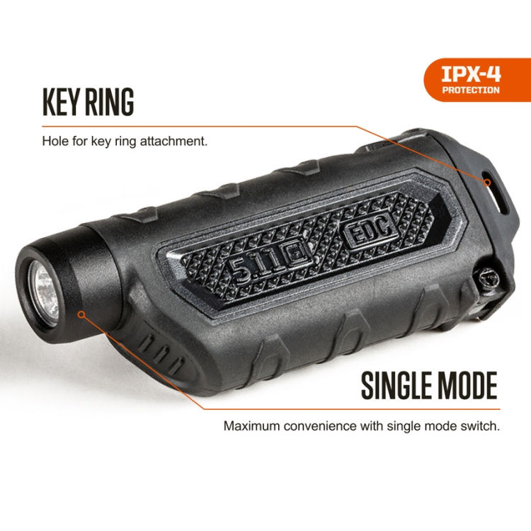 Kapesní svítilna EDC 2AAA, 5.11