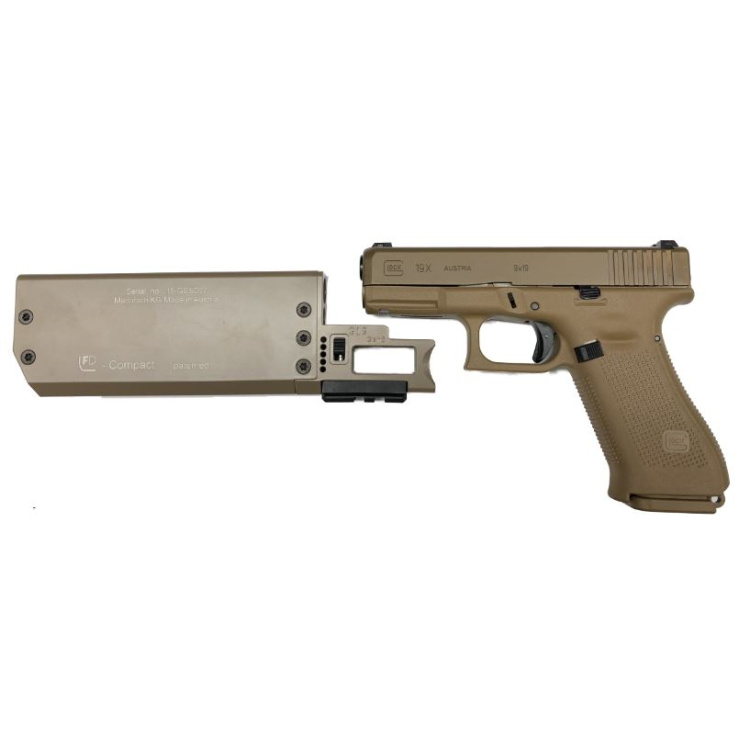 Tlumič FD919x pro Glock 19X, Fischer Development