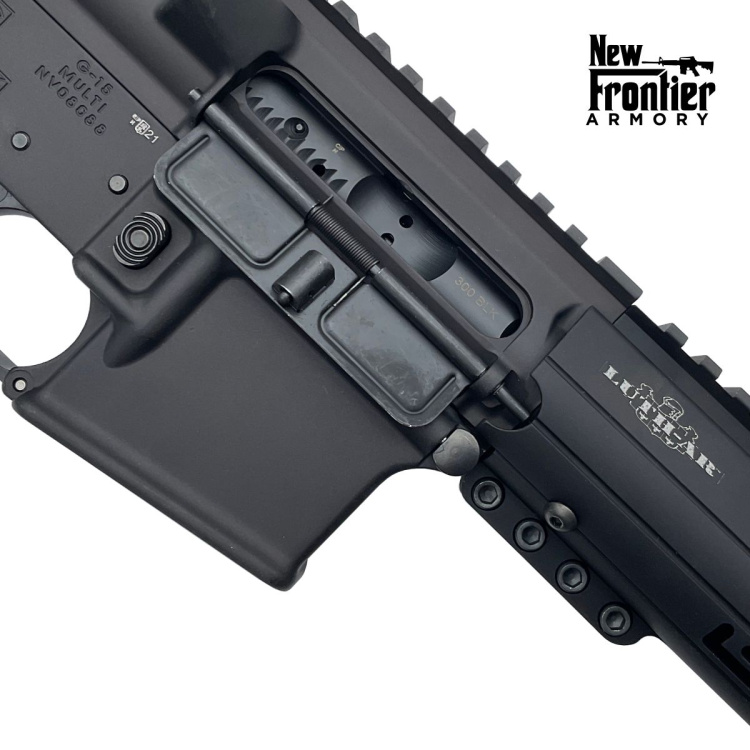 Puška samonabíjecí AR-15, New Frontier Armory, 10,5″, 300 BLK.