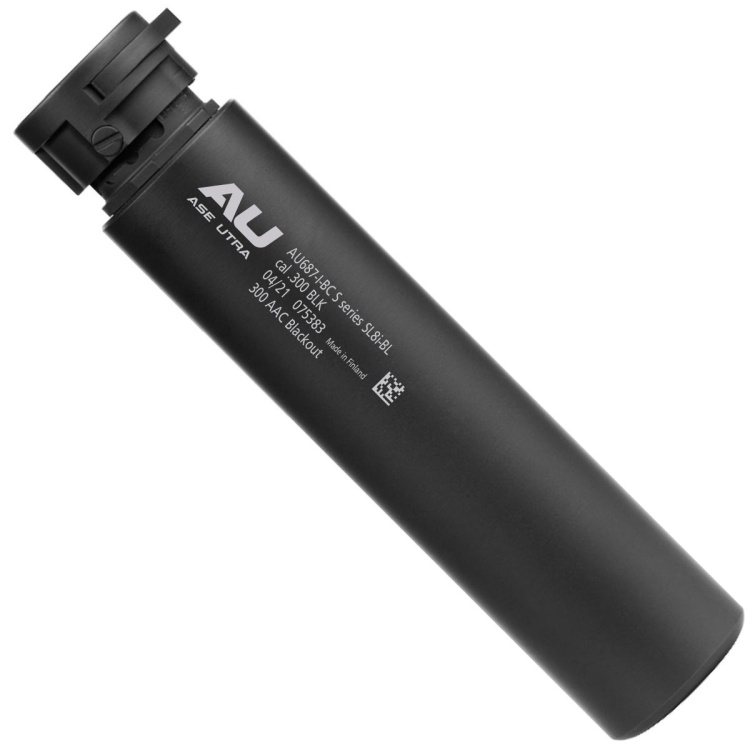 Tlumič SL8i-BL, BoreLock, .300 BLK, Ase Utra - Černá