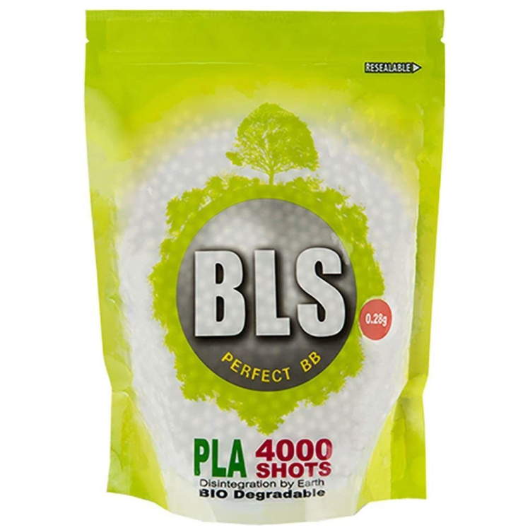 Bio Airsoft kuličky 6mm BLS 0,25g, 4000 ks, 1kg