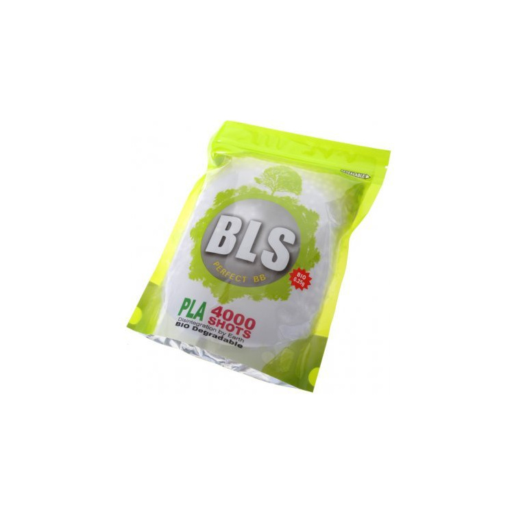 Airsoft kuličky 6mm BLS Bio 0,32g, 3125 ks, 1kg