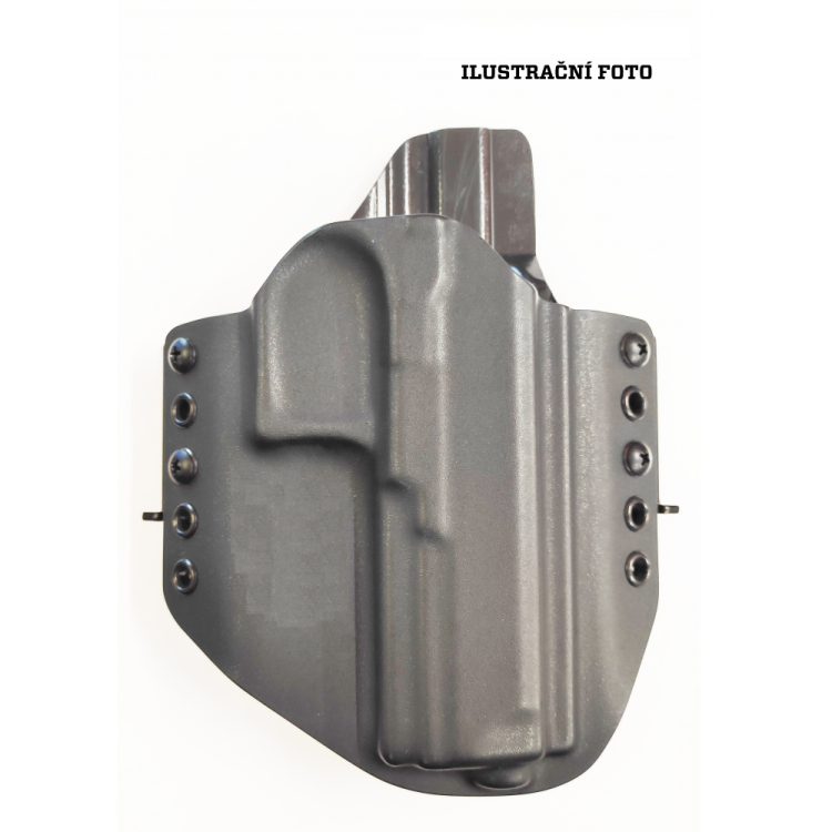 Vnější Vnější kydex pouzdro pro Walther PDP 5″, RH Holsters, RH Holsters