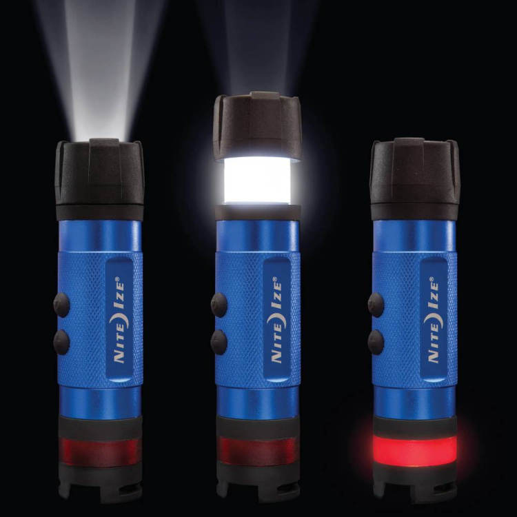 Multifunkční LED svítilna mini radiant 3v1, Nite Ize, modrá