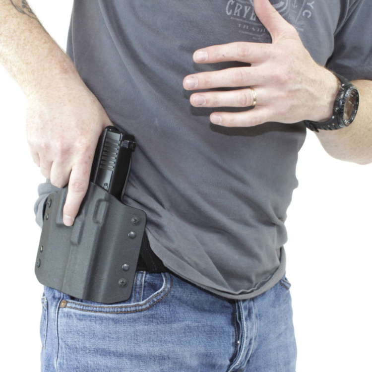 Kydexové opaskové pouzdro pro Glock 17 a Glock 19, Warrior
