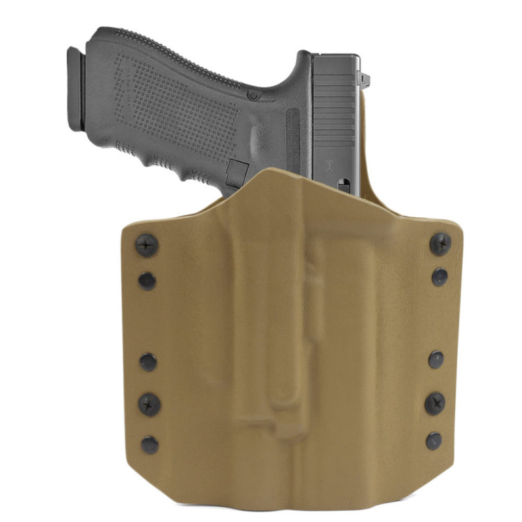 Kydexové opaskové pouzdro pro Glock 17/19 se svítilnou Surefire X300/X400, Warrior