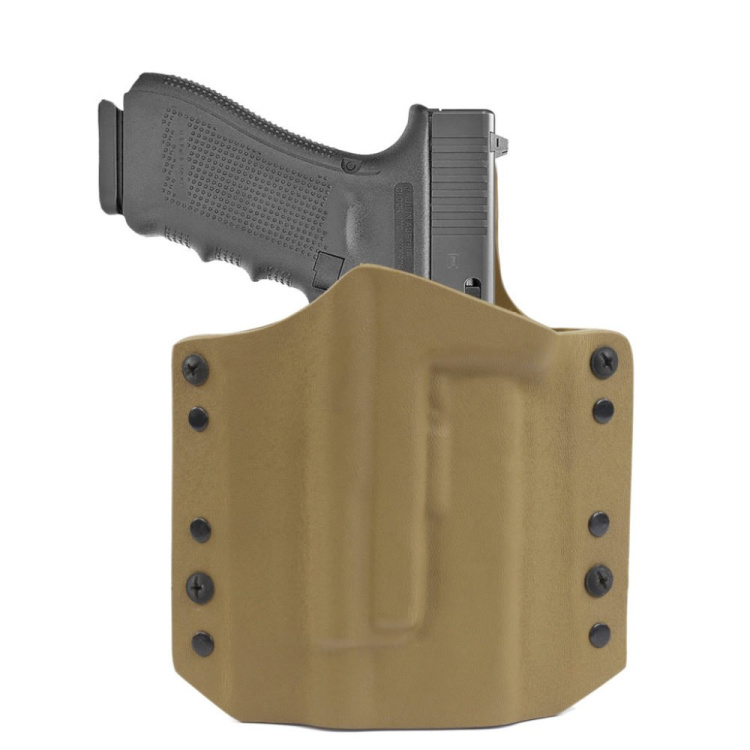 Kydexové opaskové pouzdro pro Glock 17/19 se svítilnou Streamlight TLR-1/TLR-2, Warrior