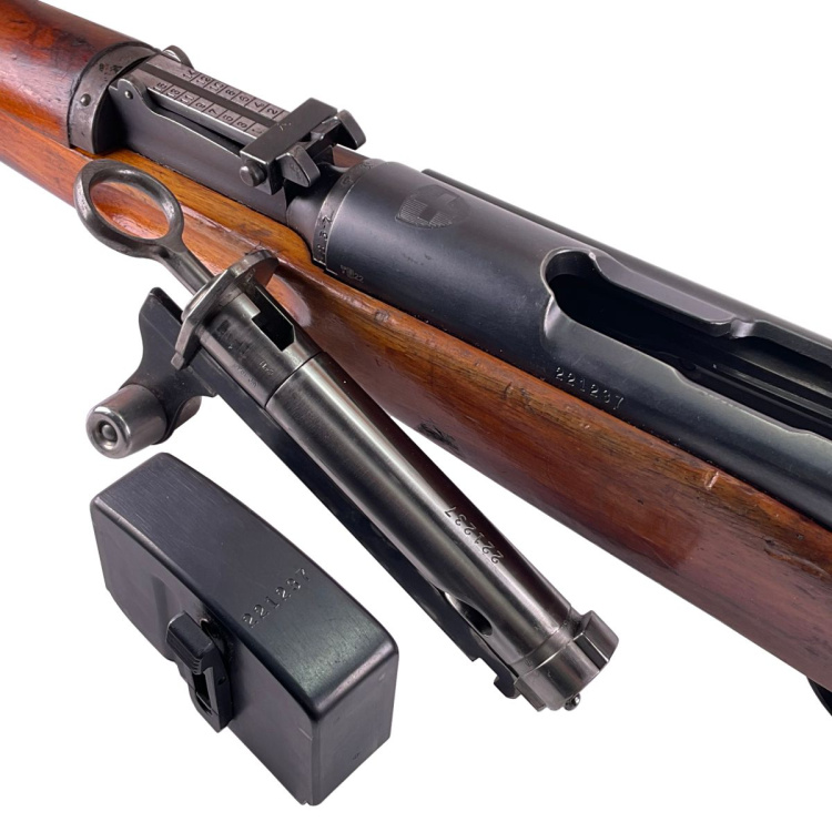 Opakovací puška Schmidt-Rubin K 31, ráže 7,5 x 55 Swiss