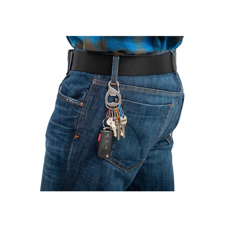 Klíčenka s karabinou Keyrack + S-biner, Nite Ize