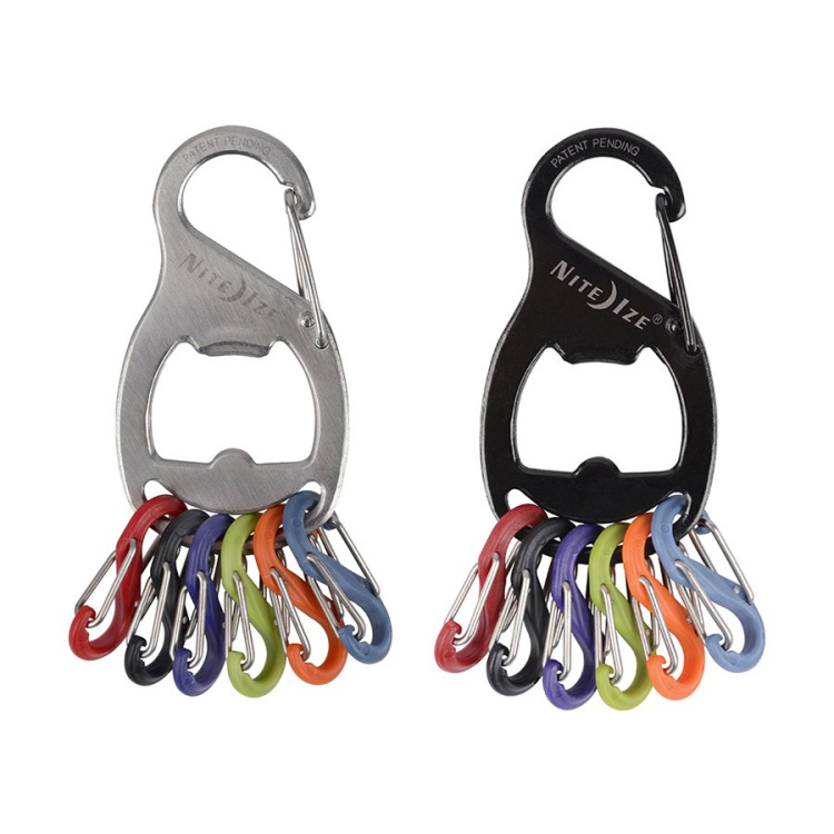 Klíčenka s karabinou Keyrack + S-biner, Nite Ize