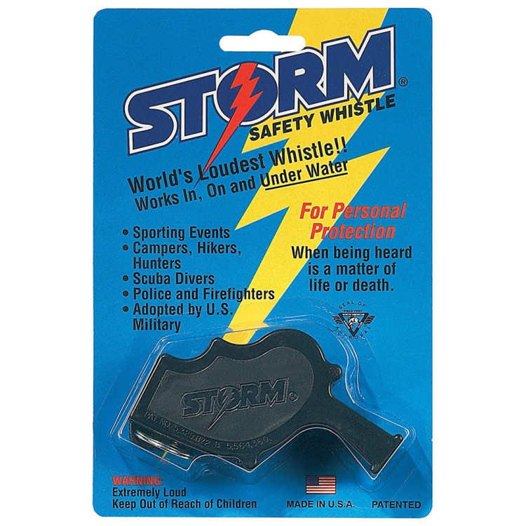 Píšťalka U.S. Navy Storm, Rothco, černá