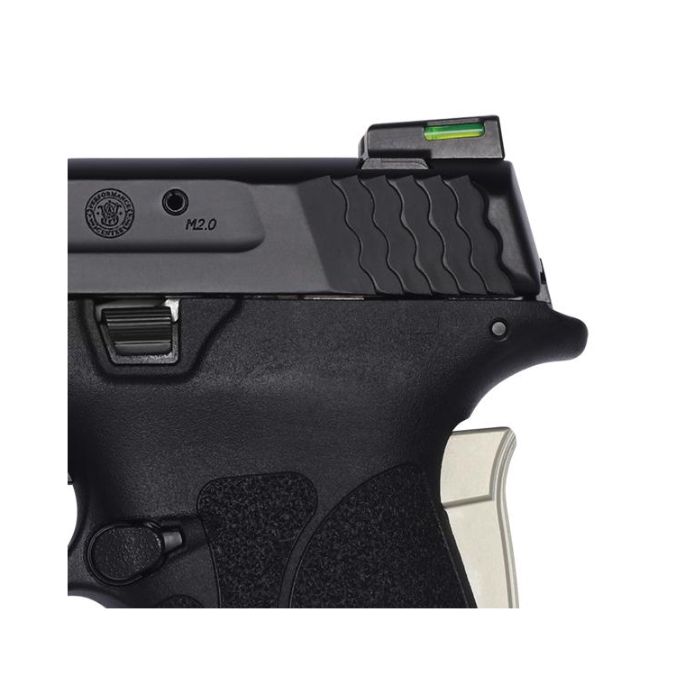 Pistole Smith &amp; Wesson M&amp;P9 Shield EZ P.C. Ported Silver, 9 mm Luger