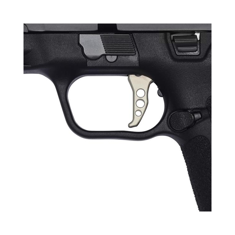 Pistole Smith &amp; Wesson M&amp;P9 Shield EZ P.C. Ported Silver, 9 mm Luger